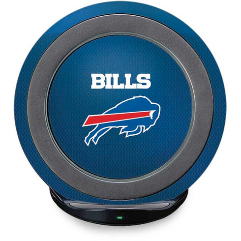 NFL Buffalo Bills Team Jersey Fast Charge Wireless Charging Stand Skin
